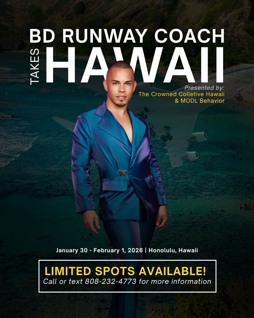 1:1 Runway Session with International Runway Coach Benjamin Diaz