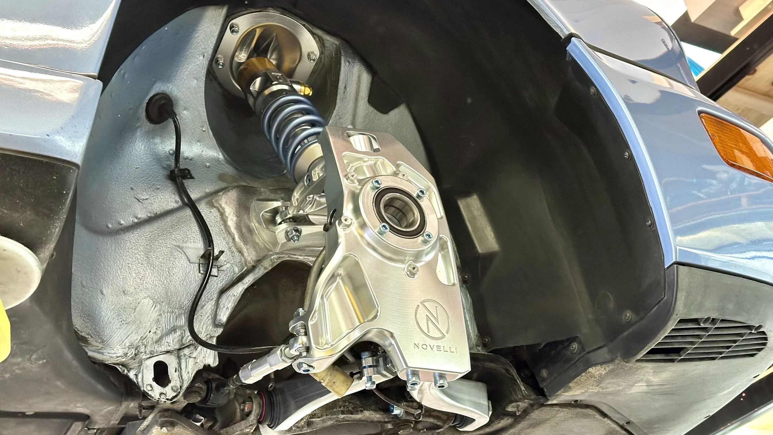 Porsche 964 Double-wishbone Multilink suspension Restomod Parts - Novelli