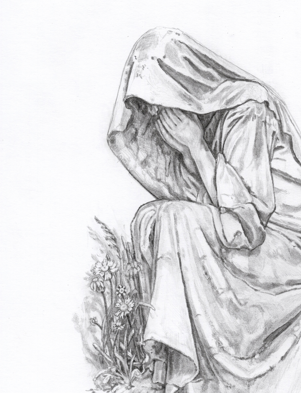 A Vigil for What Remains Original Drawing