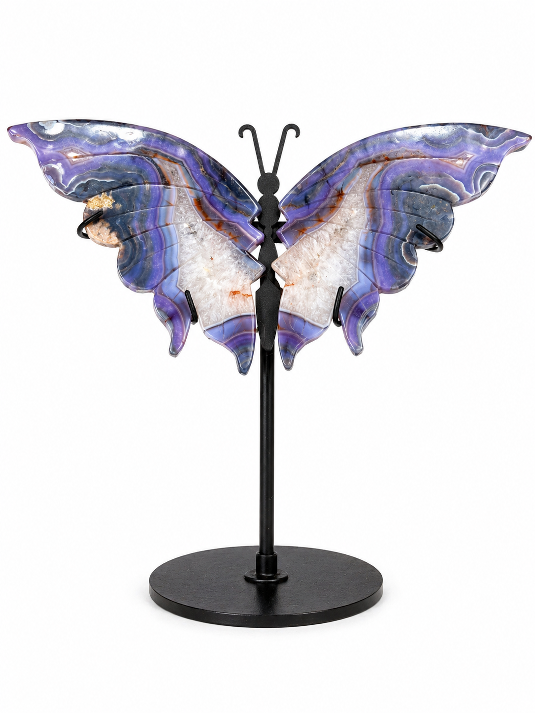 Blue Flower Agate Wings