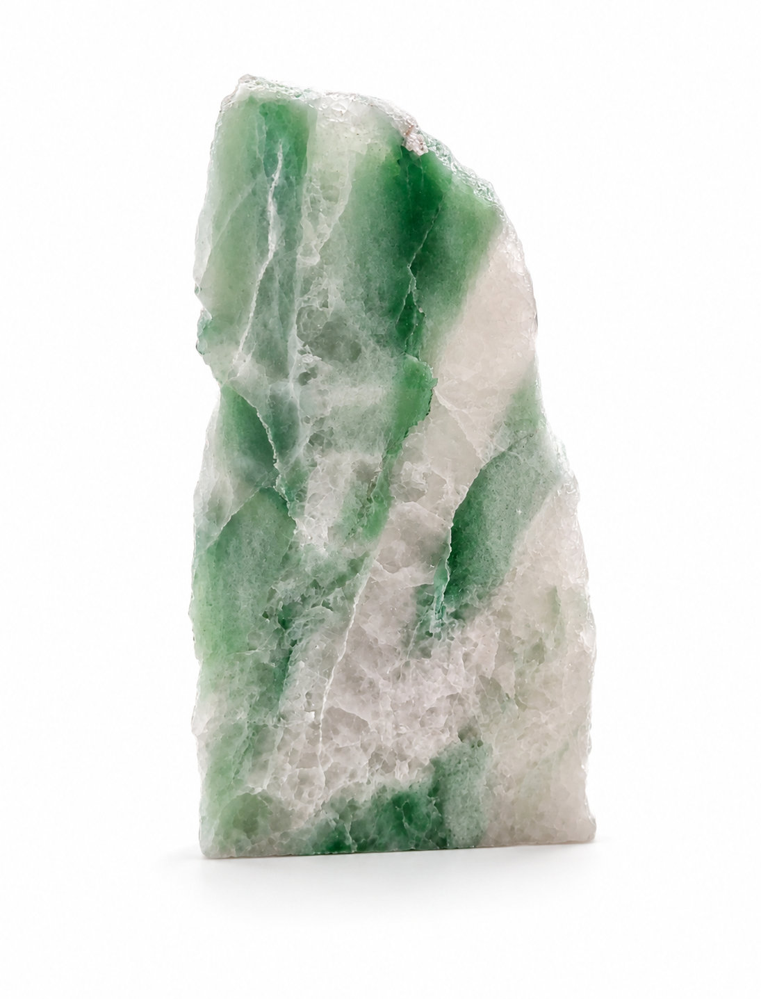 Green Adventurine Quartz Raw Slab