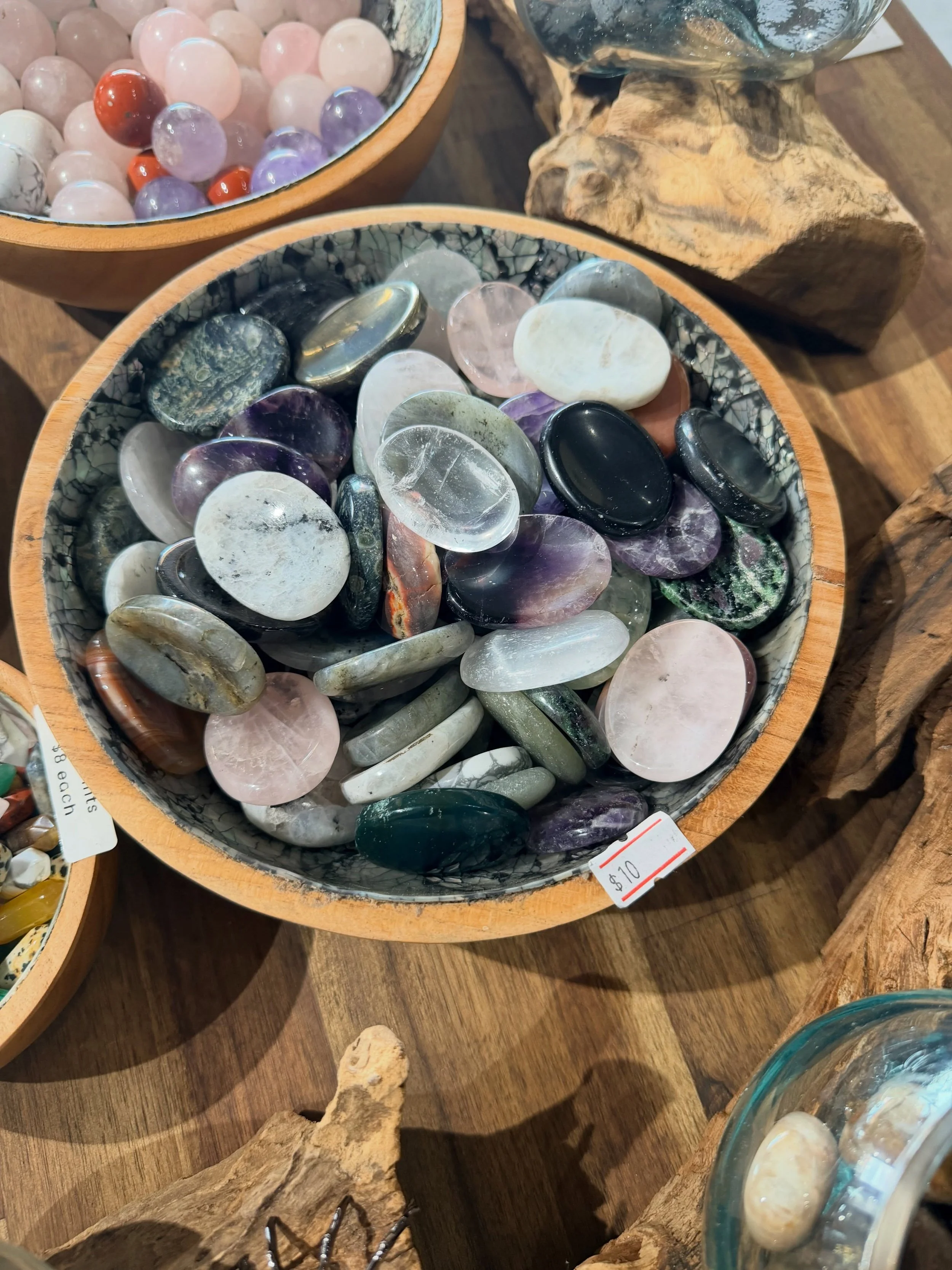 ✨ MANAGER&rsquo;S SPECIAL ✨
From TODAY through Sunday 20/09/26
Come in-store, spend $40 or more in one transaction and choose a FREE worry stone of your choice!
While stocks last
Pop in, treat yourself, and take home a little calm 🧘&zwj;♀️💎
See you