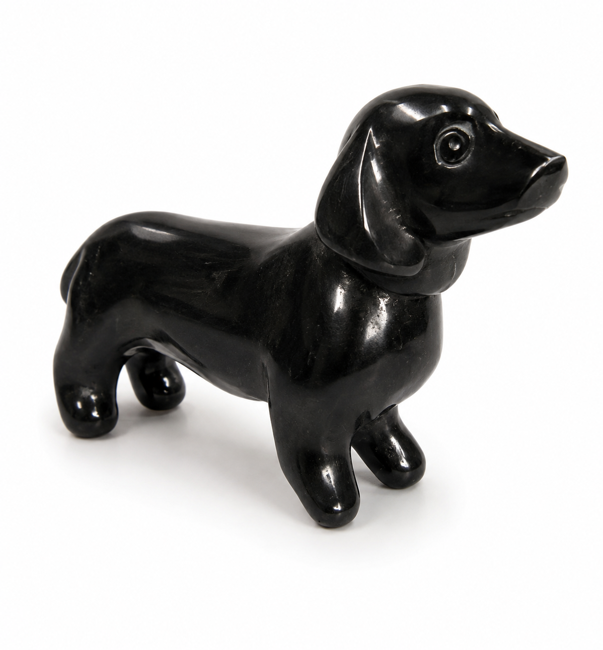 Black Obsidian Sausage Dog