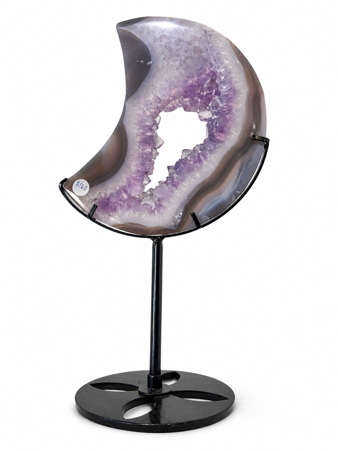Amethyst Geode Moon