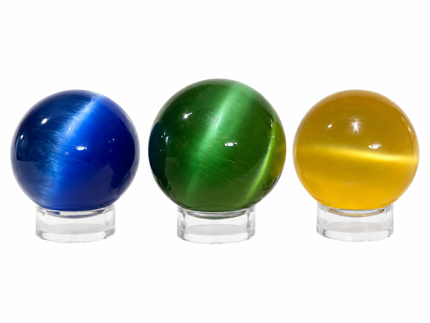 Cats eye Spheres