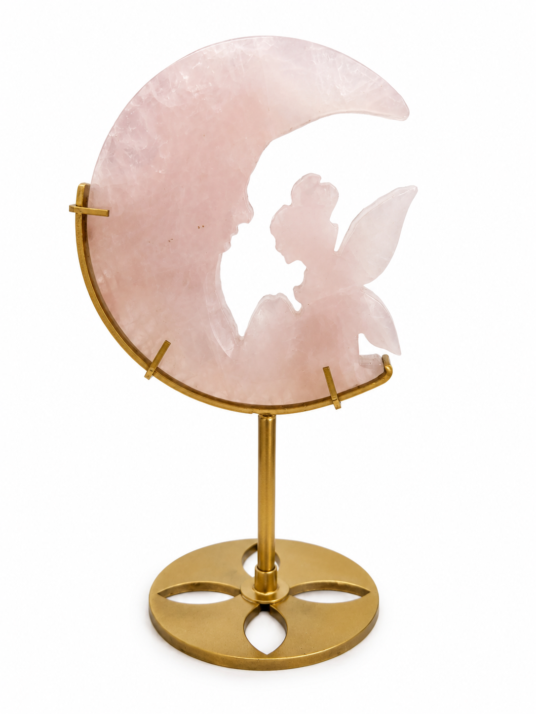 Rose Quartz Moon & Fairy