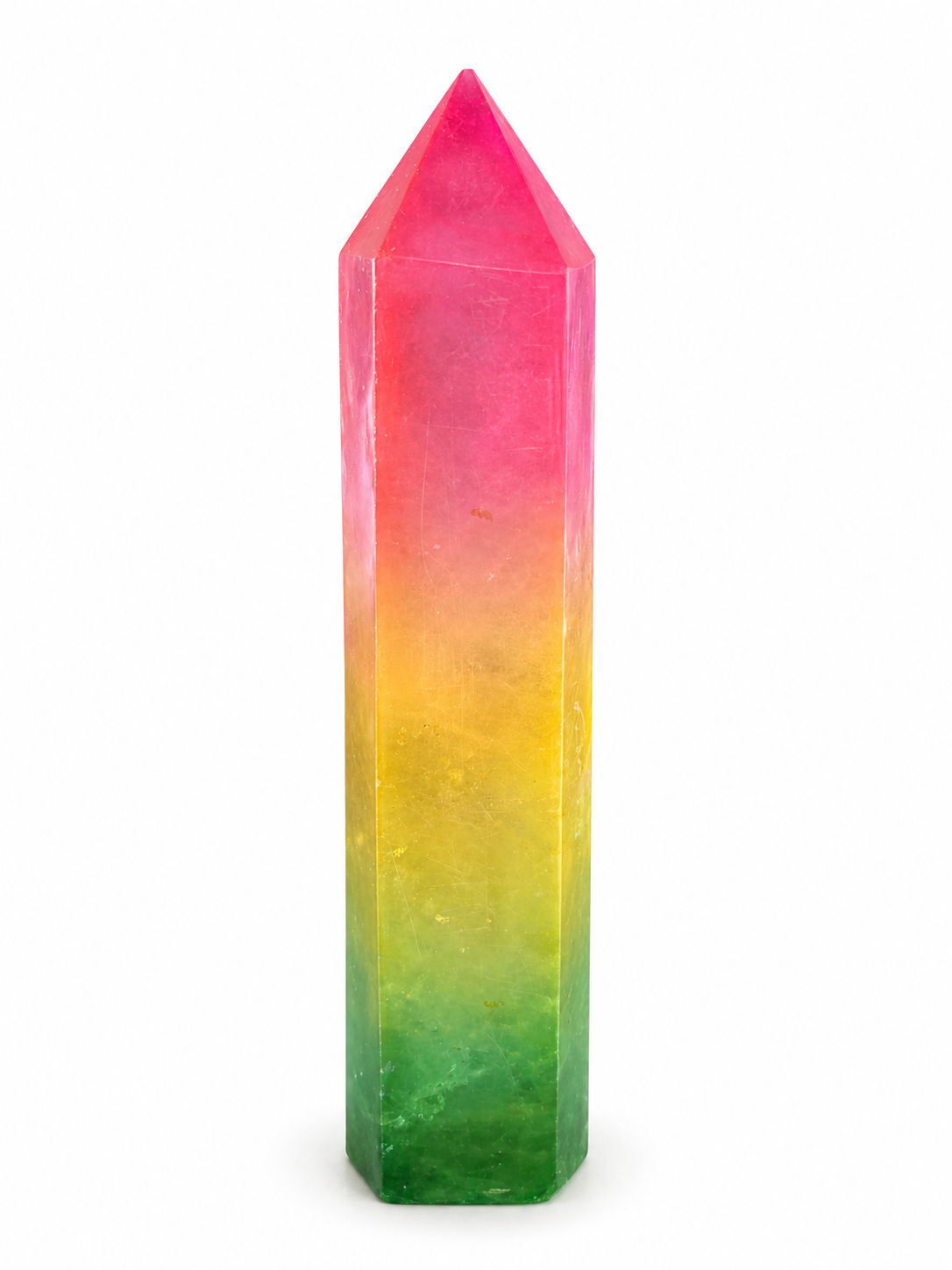 Rainbow Selenite Tower
