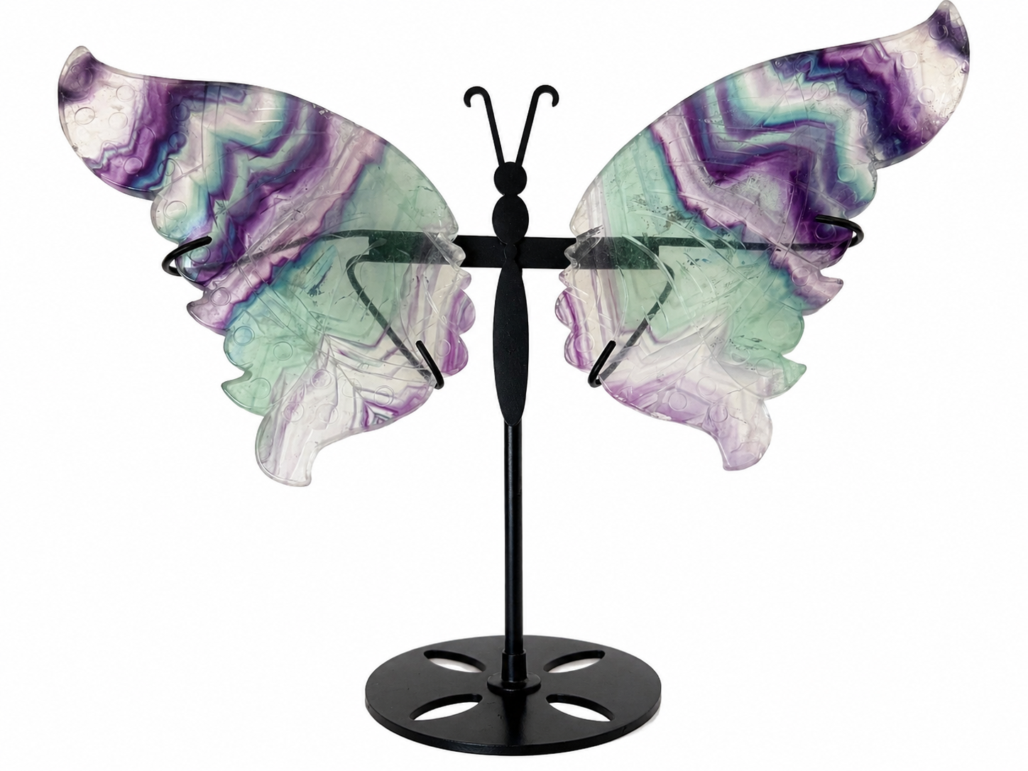 Rainbow Fluorite Wings
