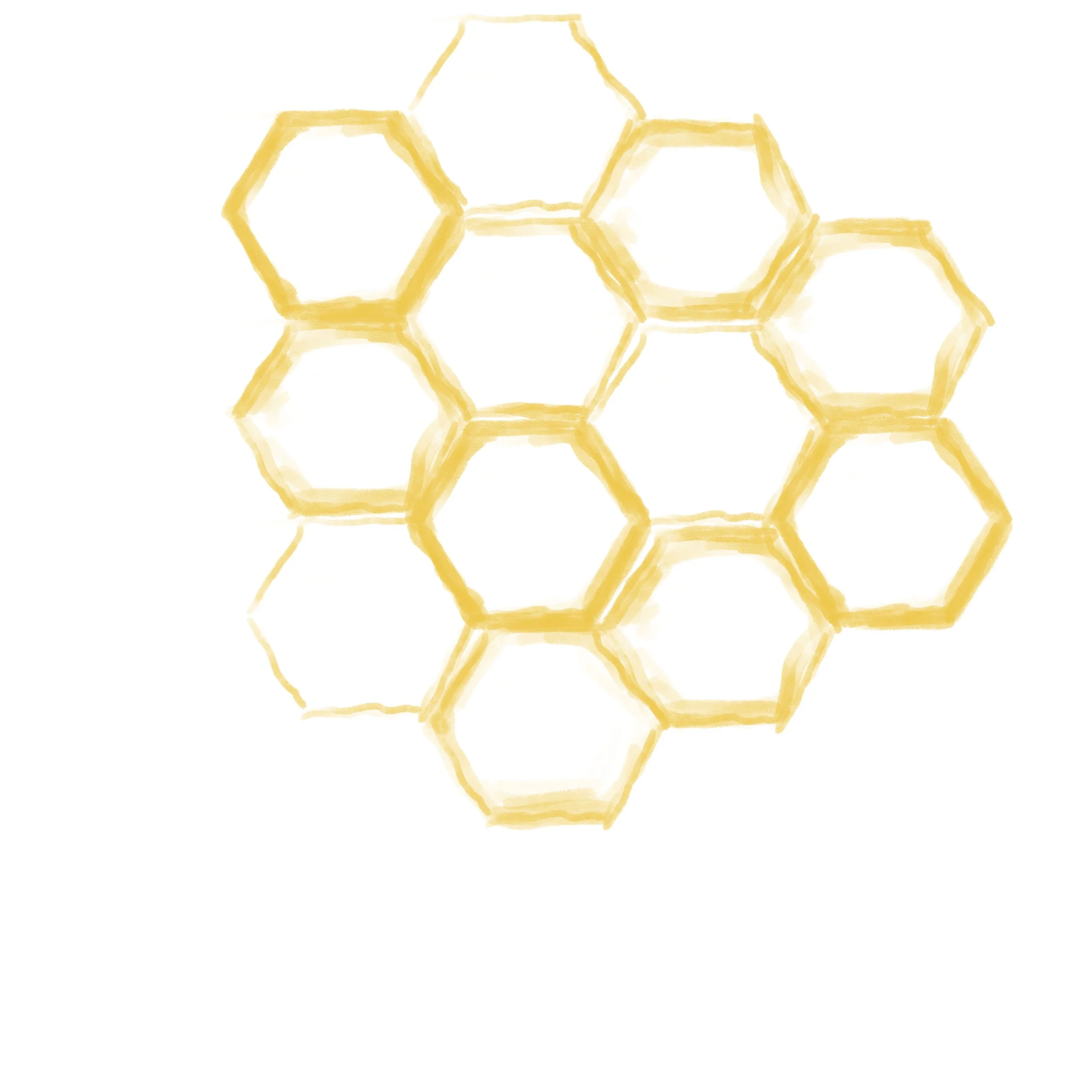 Repeating Pattern | Surface Pattern Design | Bees | Botanical Illustration | Nature-Inspired Pattern | Watercolours | Garden Pattern | Lush Floral | Floral pattern | Hive & Home | Beehives | Grey | Taupe | Warm Tone | Cool Tone | Home Decor | Wallpap