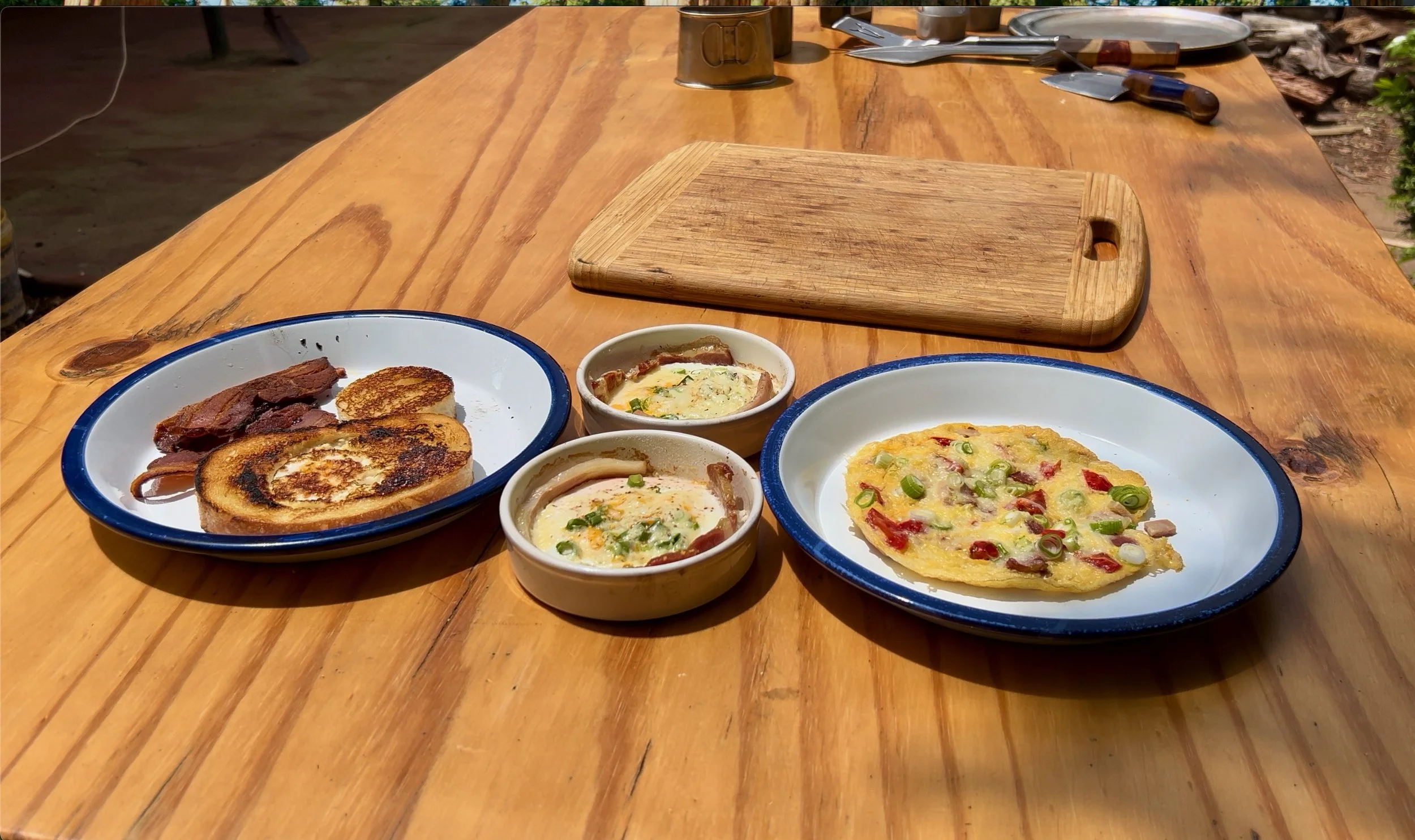 Bacon &amp; Eggs Three Ways