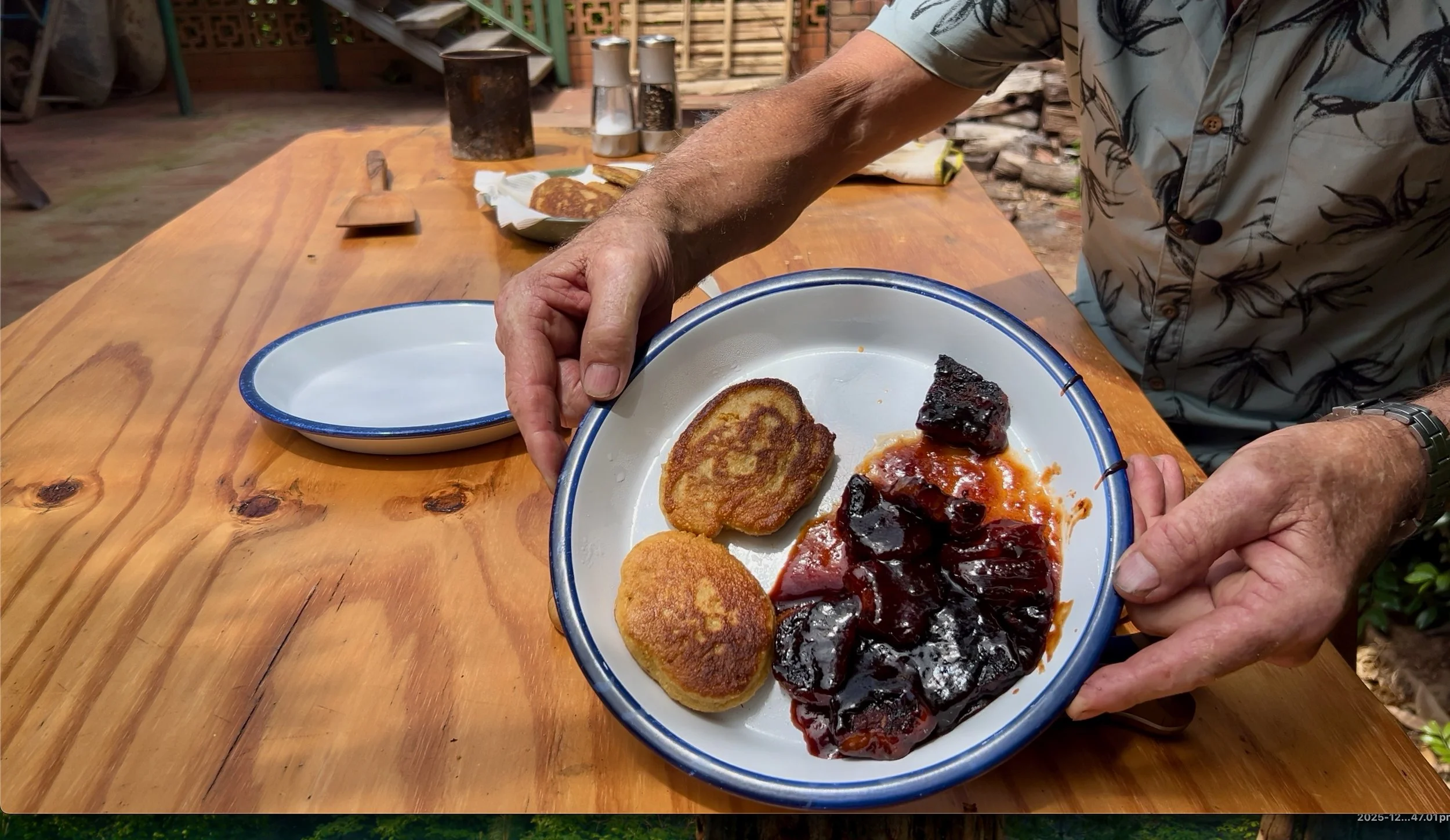 Burnt Ends &amp; Corn Biscuits