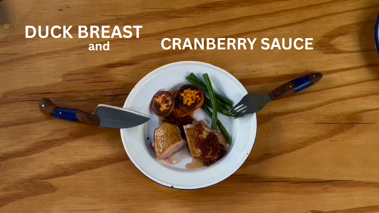 Duck Breast &amp; Cranberry Sauce