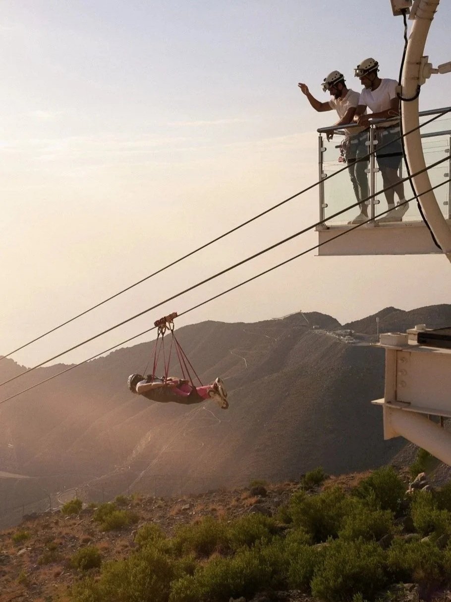 Jais Flight Zipline: de langste ter wereld