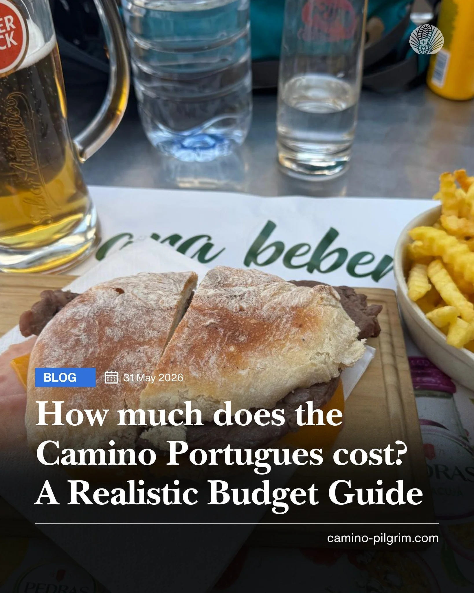 Thinking about walking the Camino Portugu&eacute;s but not sure how much it really costs? 👣

We&rsquo;ve broken down the real budget of walking from Porto to Santiago.

Whether you&rsquo;re planning a low cost pilgrimage or a more comfortable Camino