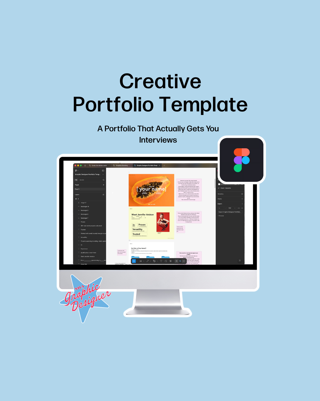Creative Portfolio Template (Figma)