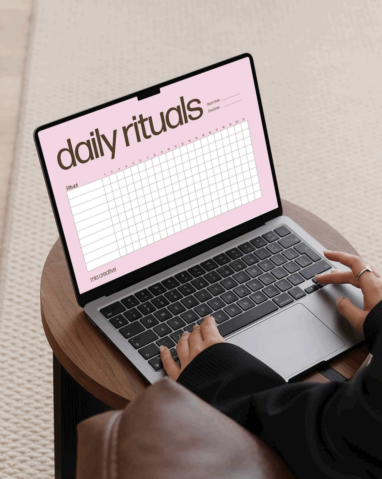Daily Rituals Habit Tracker