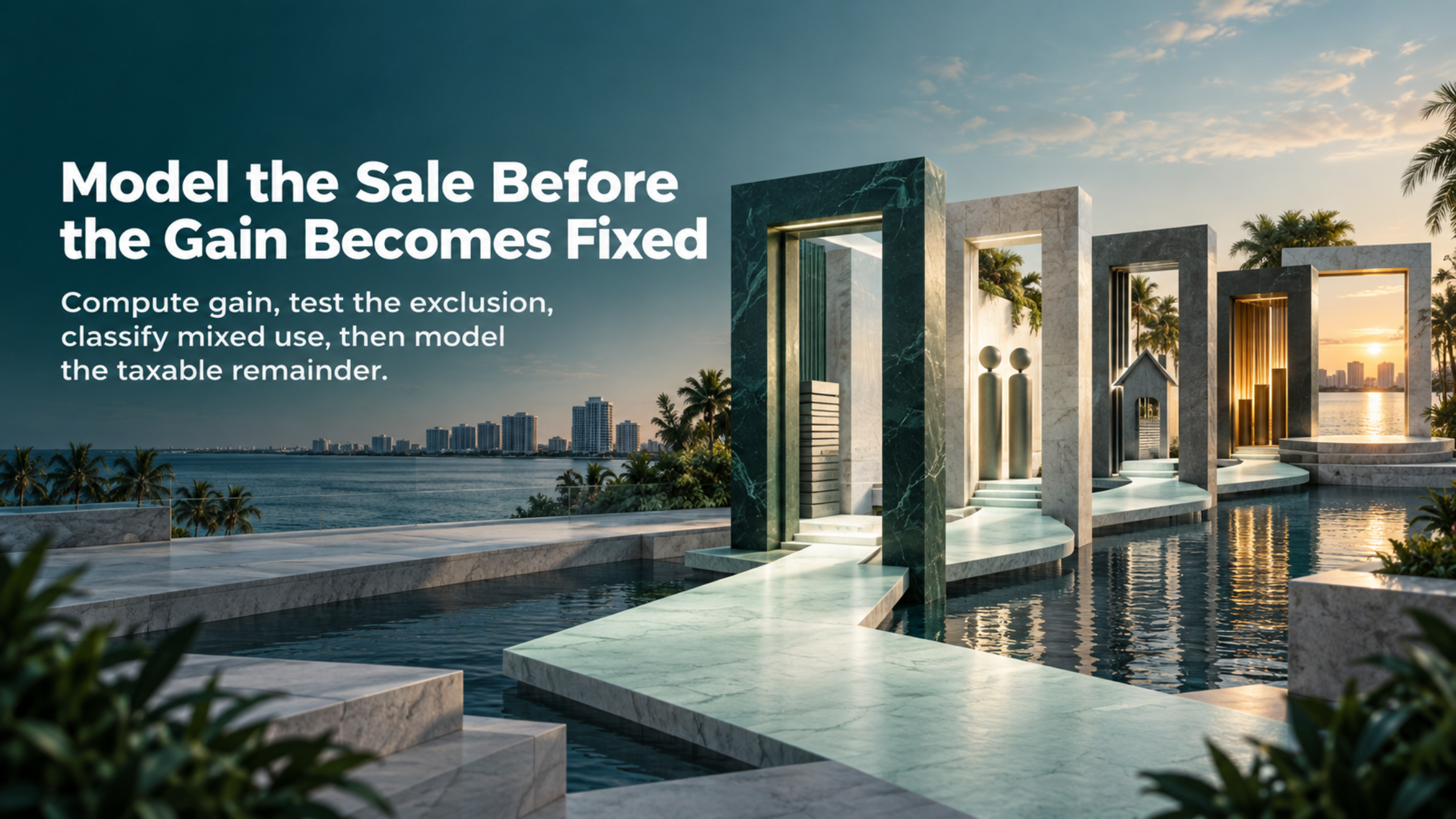 How to Legally Reduce Capital Gains Tax Before Selling a Florida Home