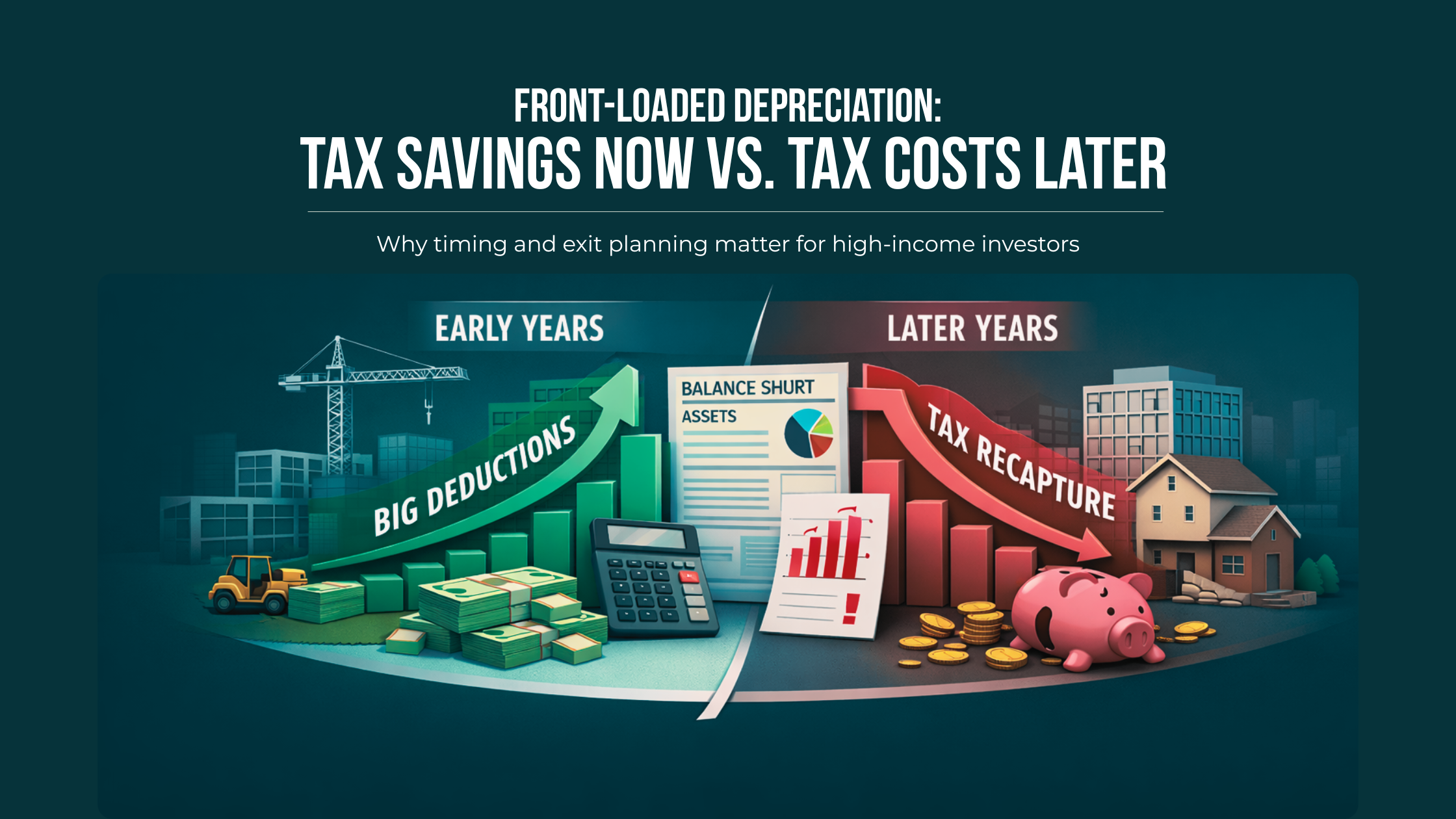 When Front-Loaded Depreciation Creates Problems Later and How to Plan Around It