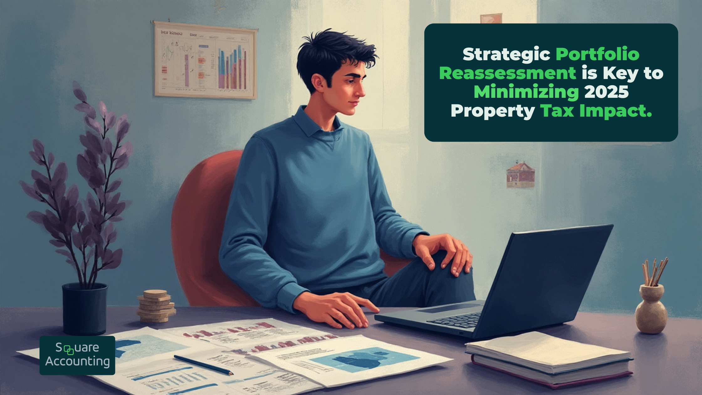 Real estate investor reviewing Florida property portfolio tax strategy in 2025