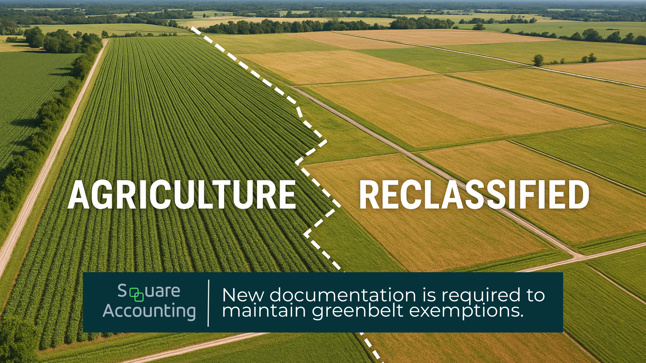 Florida agricultural land under stricter greenbelt exemption rules in 2025