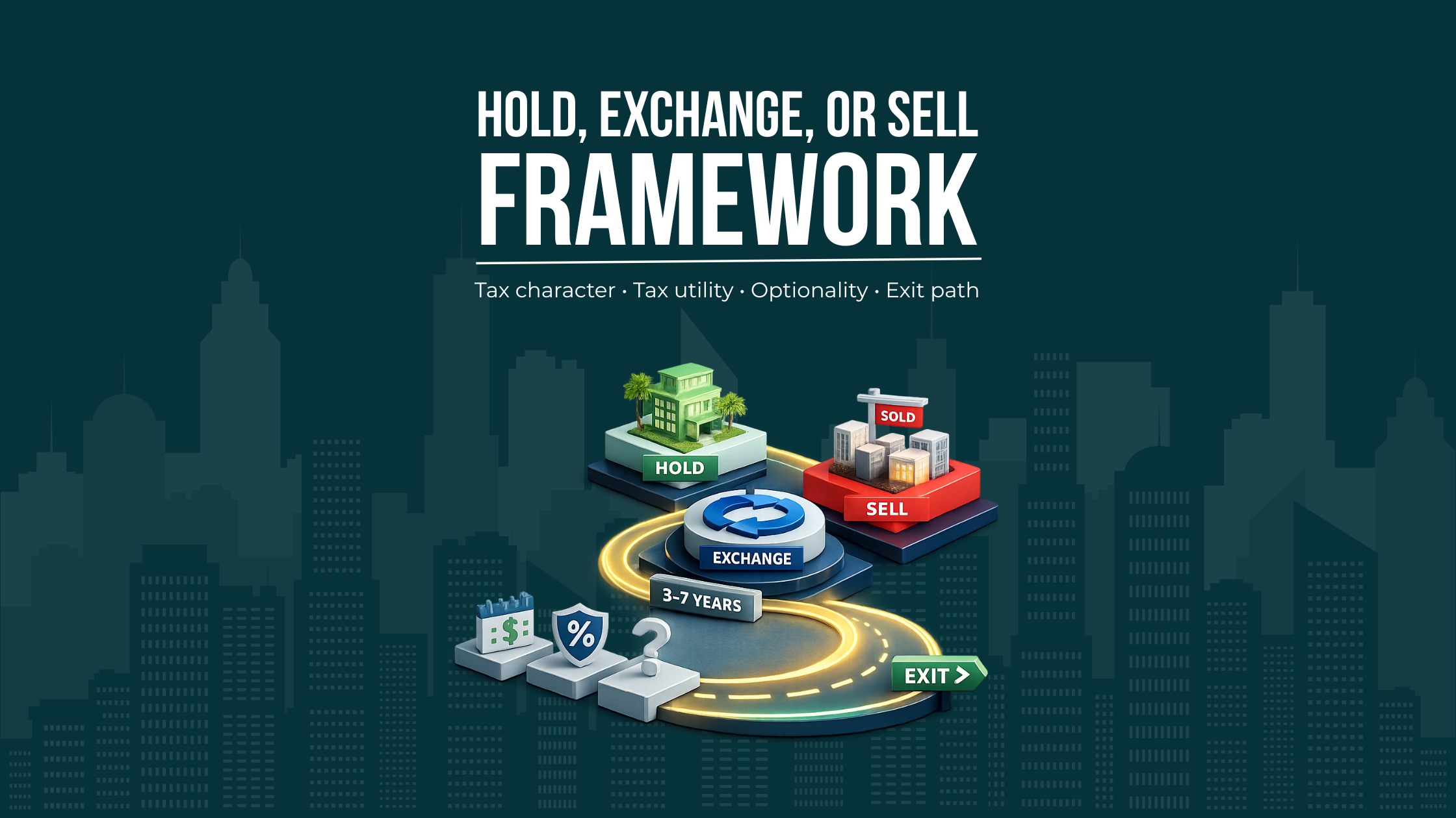 Hold, Exchange, or Sell Real Estate: Tax-Driven Decision Frameworks for Florida Investors