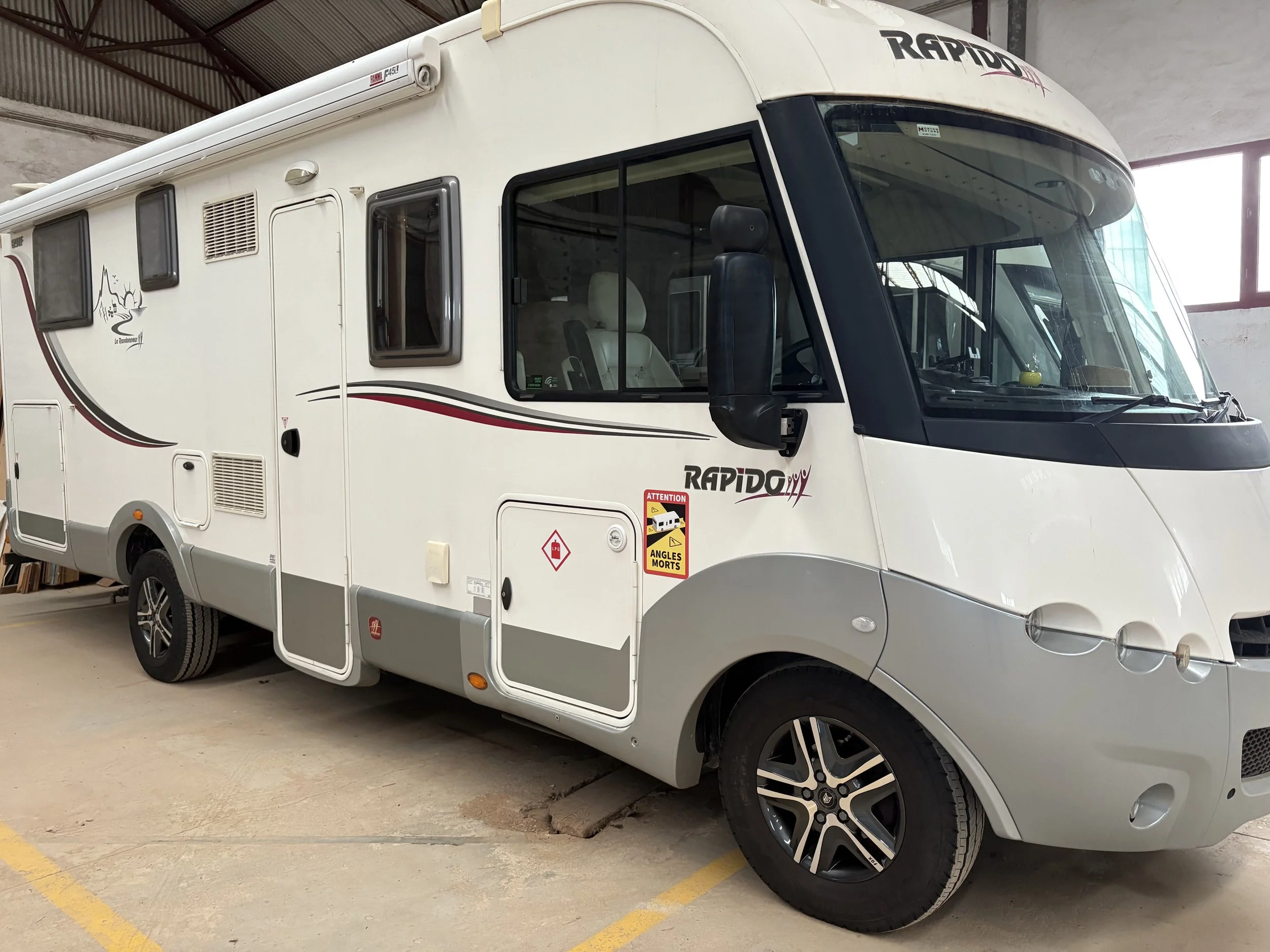 Motorhome or boat indoor