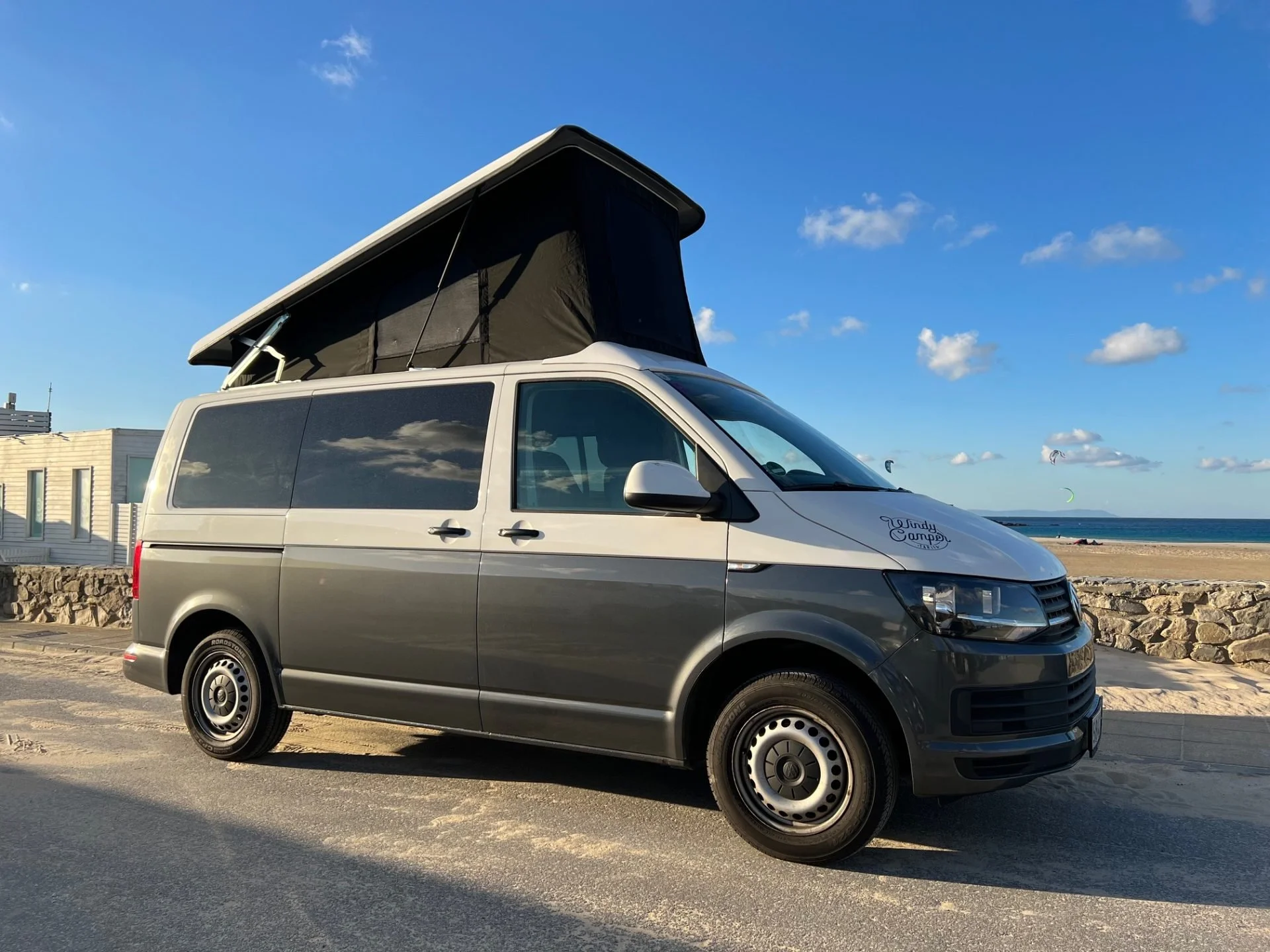 Medium size van or camper up to 6m