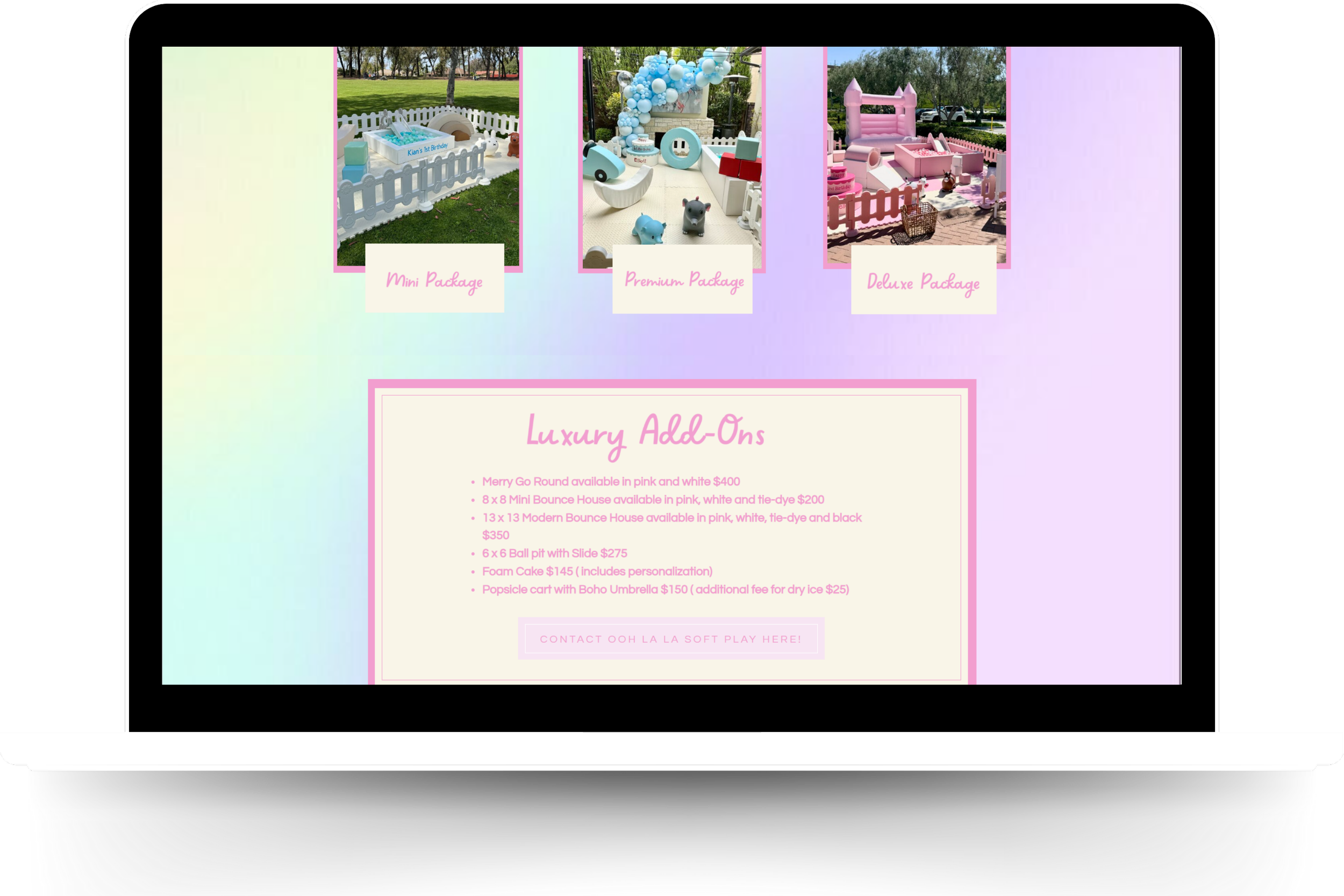 Squarespace website refresh by Poppy & Flare for a female business owner