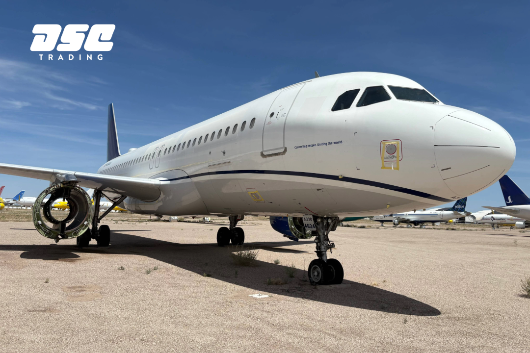 DSC Trading Acquires United Airlines A320 Airframe for Teardown
