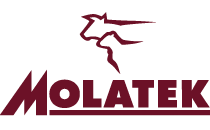 Molatek logo featuring a stylized animal head above the company name.