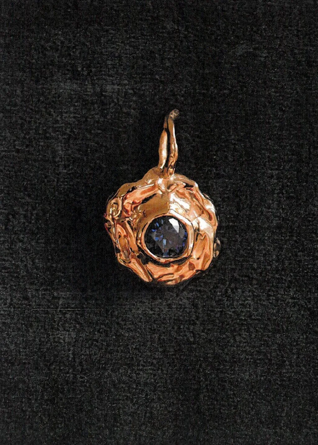 Protea Choker pendant_Gold Vermeil.jpg