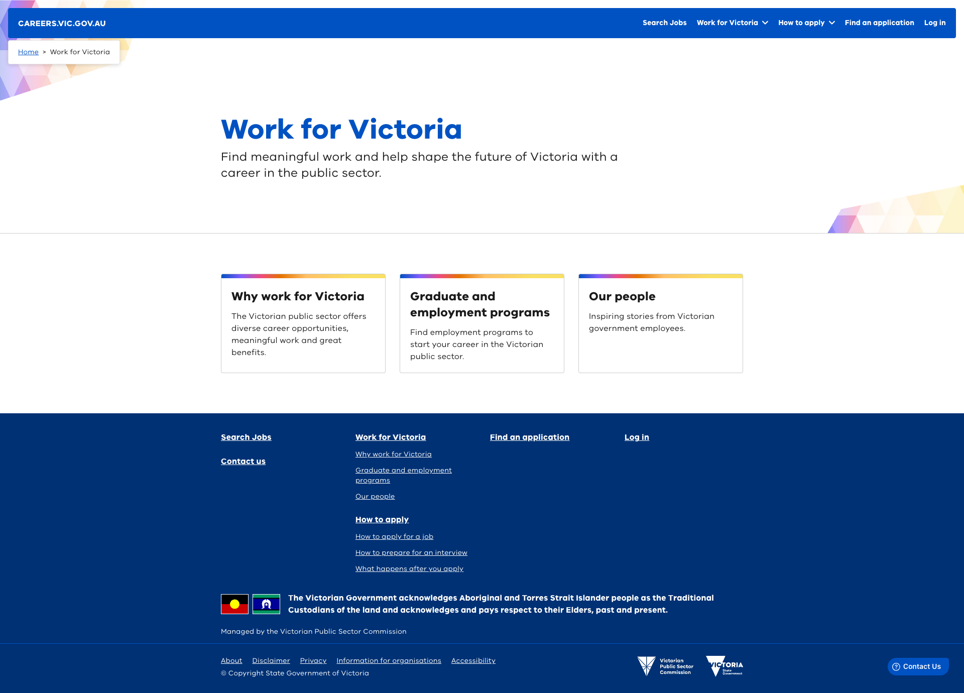 Updated content and intuitive groupings to improve experience for users. 