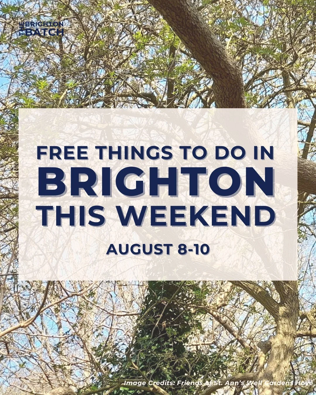 ☀️ Free things to do in Brighton &amp; Hove this weekend.

🚒 A fire station open house, an aviation plaque unveiling, and markets in the sun.

What will you be getting up to? 

#brighton #hoveactually #supportlocal