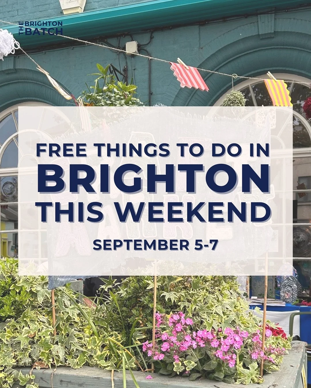 Markets galore in Brighton &amp; Hove this weekend. ☀️💙 

Which ones will you be checking out? 

#brighton #hoveactually #brightonfoodies #brightonfashion