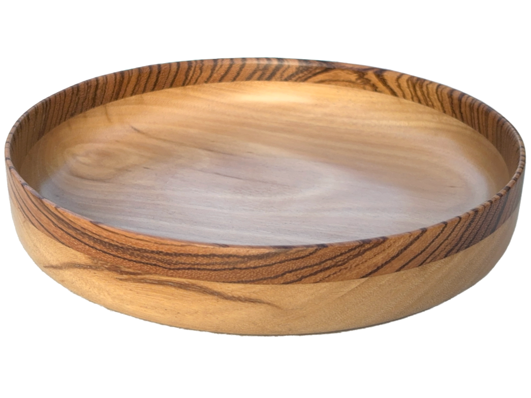 Zebrano & Blackbutt Bowl