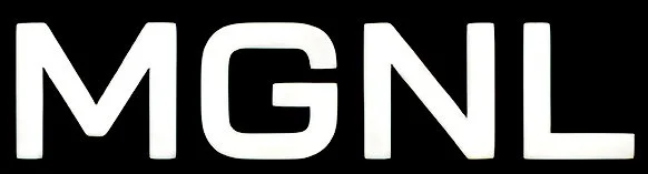 White text on black background displaying the word 'MGNL'.