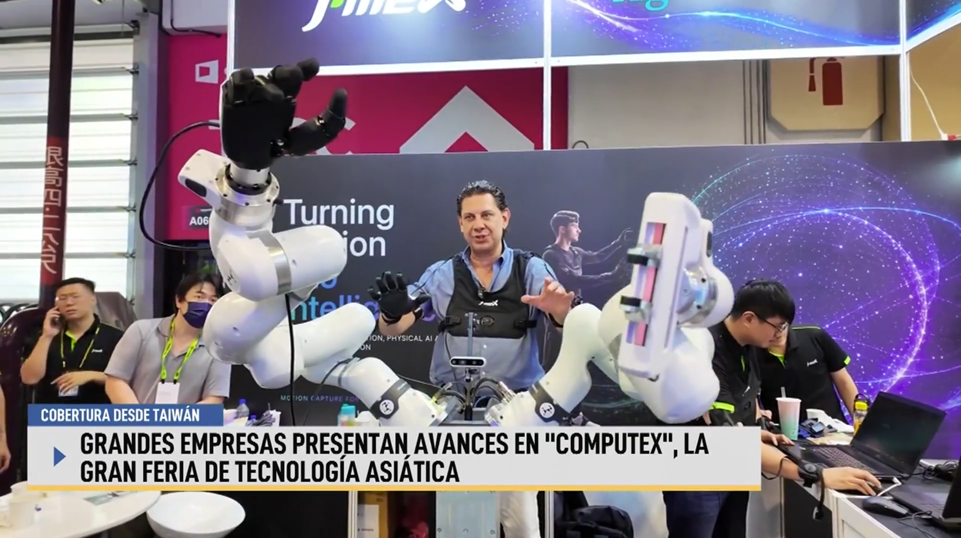 Así Aprende la Inteligencia Artificial a Moverse Como un Ser Humano: Lo Que Descubrí en Computex Taiwán