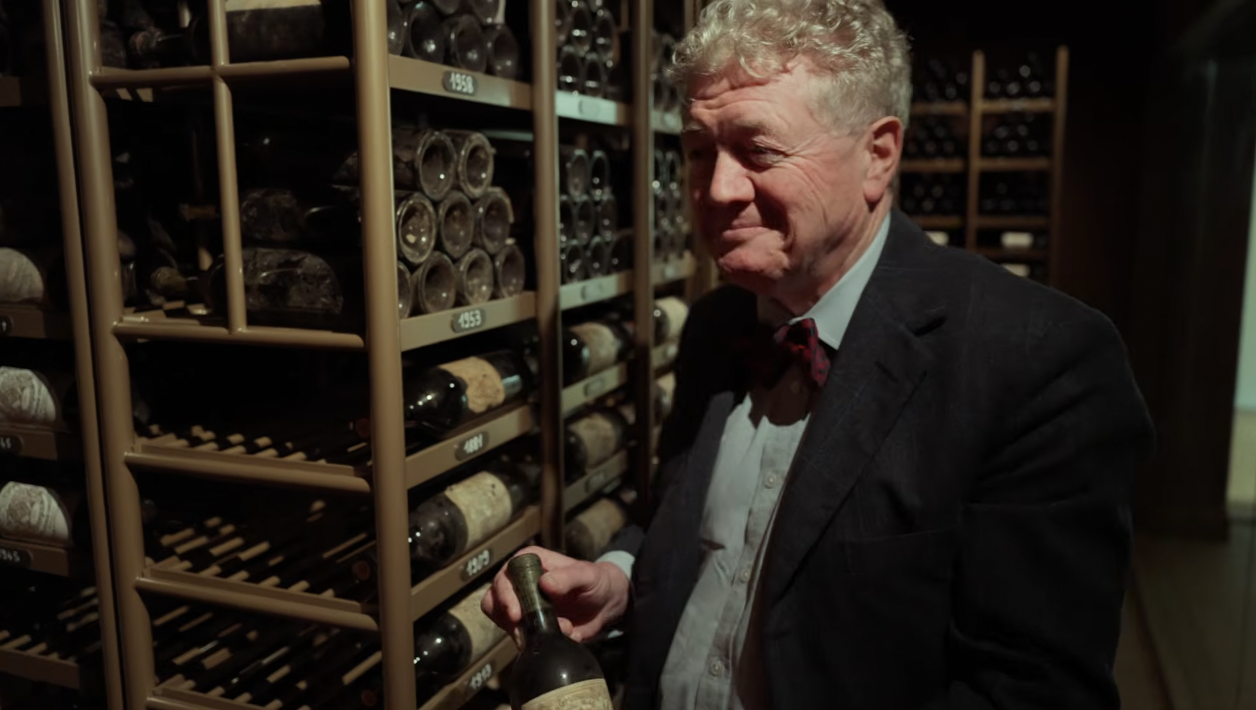 He poured the 1943 Pichon Baron… lifted it to his nose — and let 83 years of history in