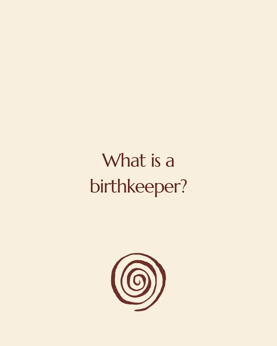 Birthkeeper. Feels like a dirty word with the co-opting and subversion by one globally successful business that had no integrity in anything they did. In this precious sacred work where we walk with life and death. 

Not sure whether you&rsquo;re fee