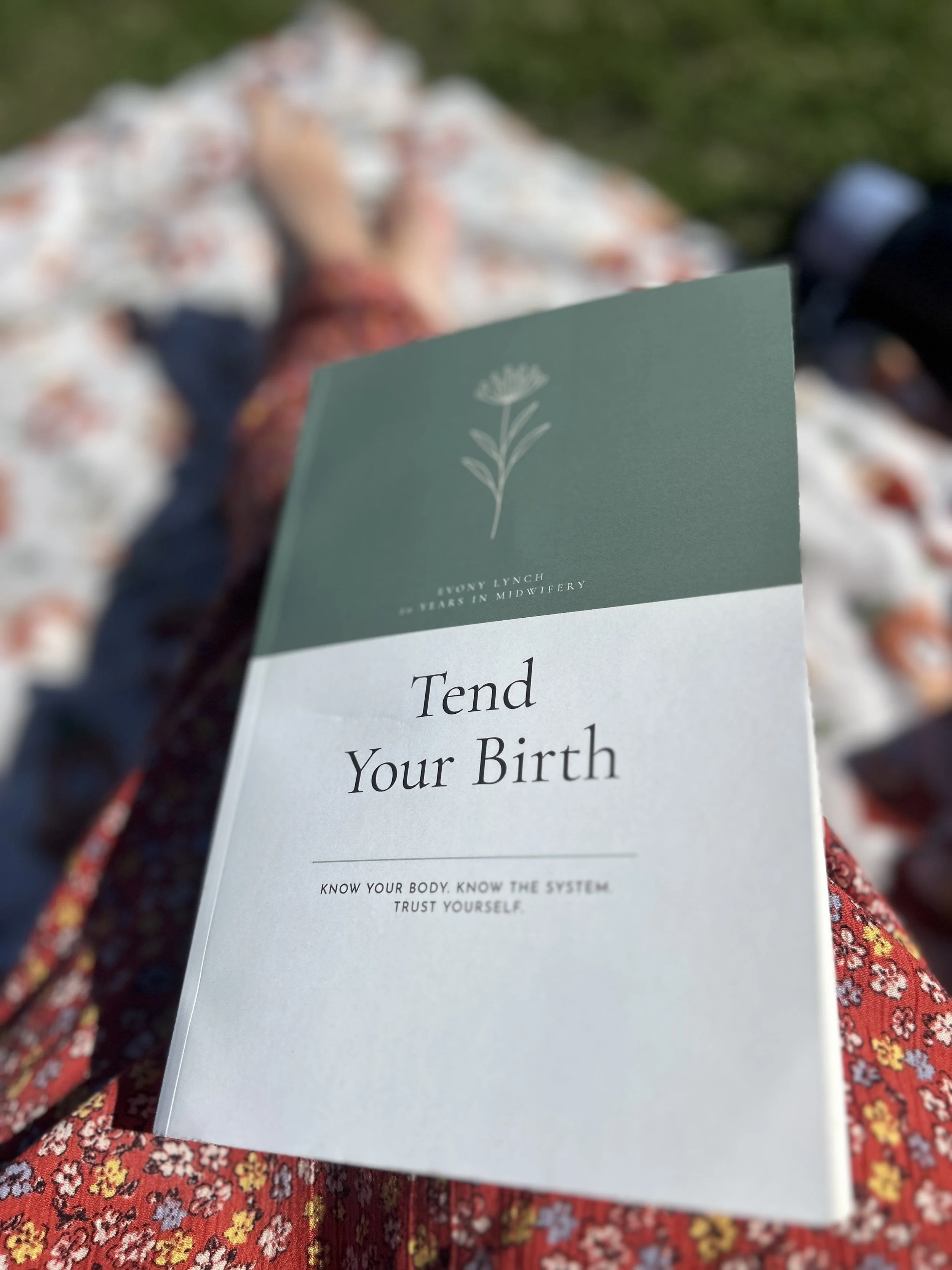 Tend Your Birth guided birth journal