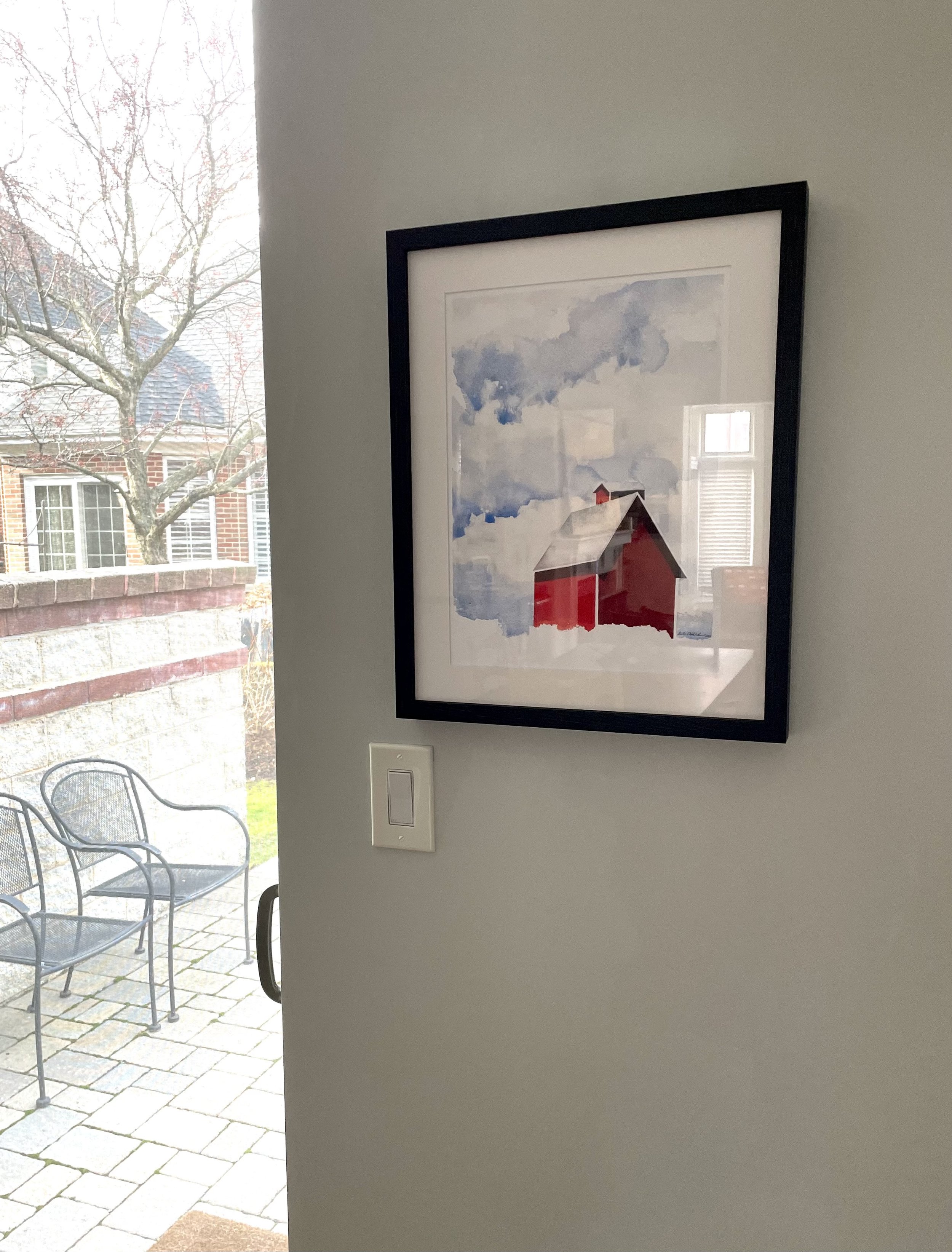 Bright Day Barn giclee print