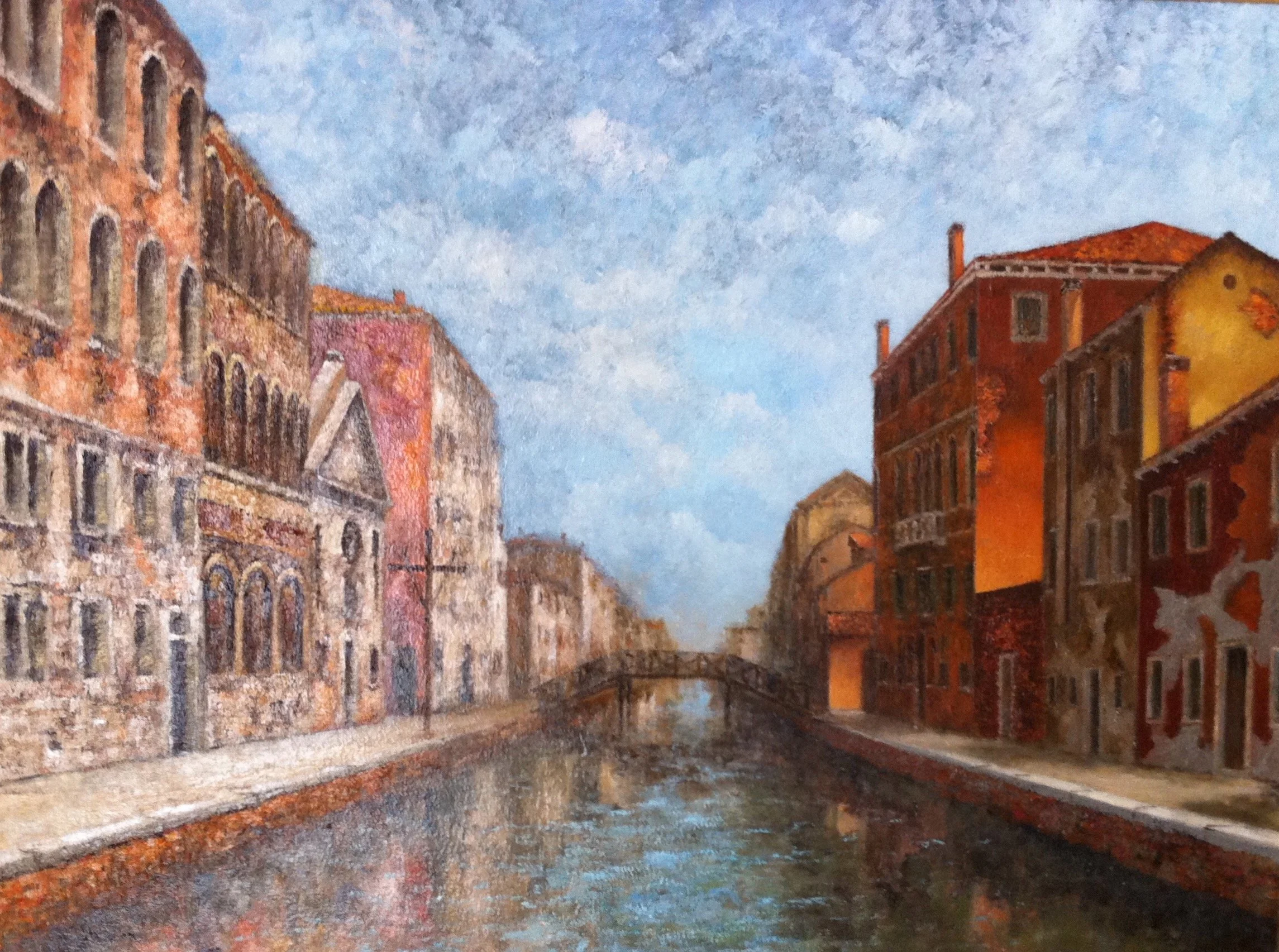 Olio su tela – ogni pezzo è unico per soggetto e dimensioni, nato da un gesto irripetibile.