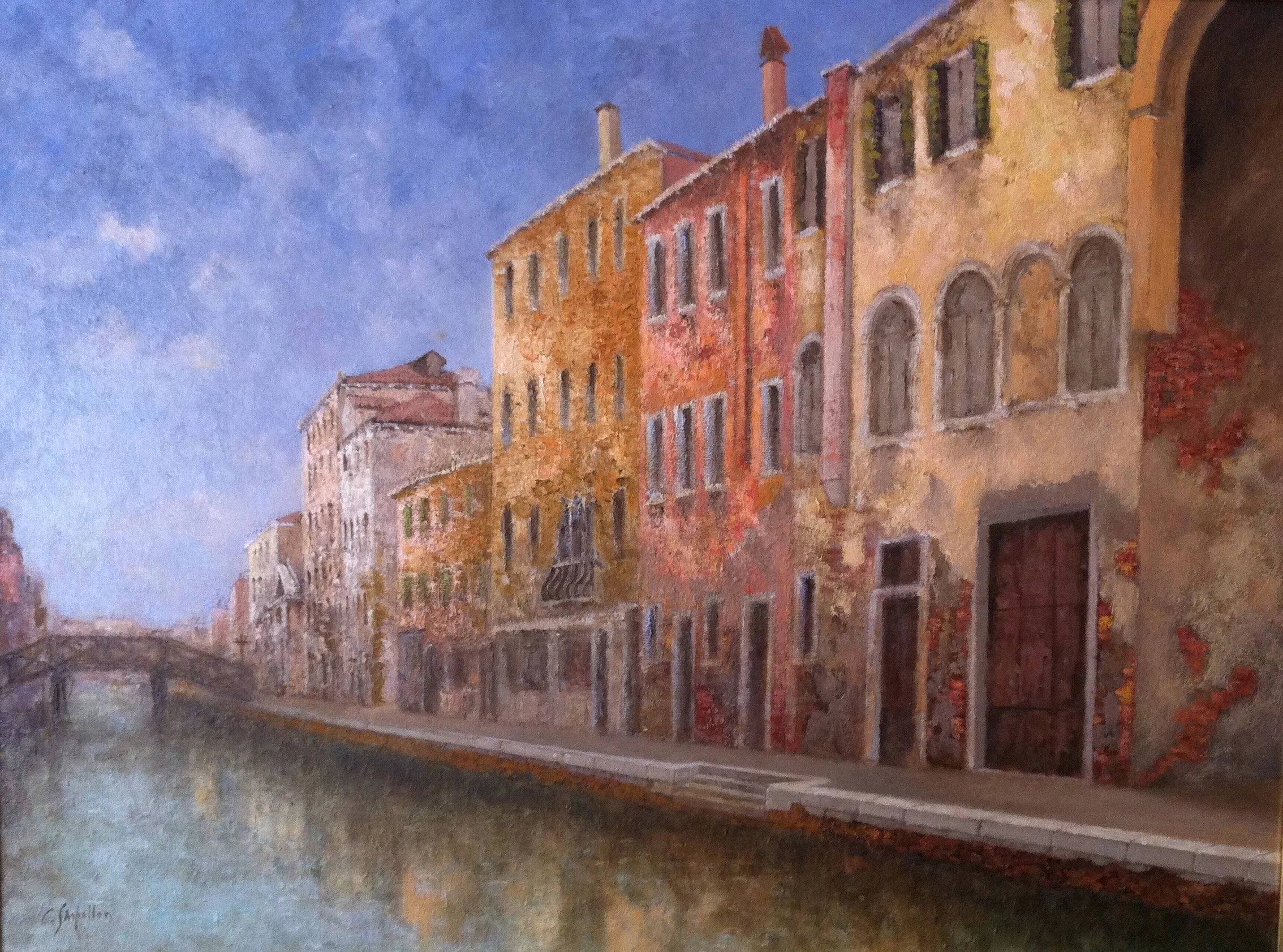 Olio su tela – ogni pezzo è unico per soggetto e dimensioni, nato da un gesto irripetibile.