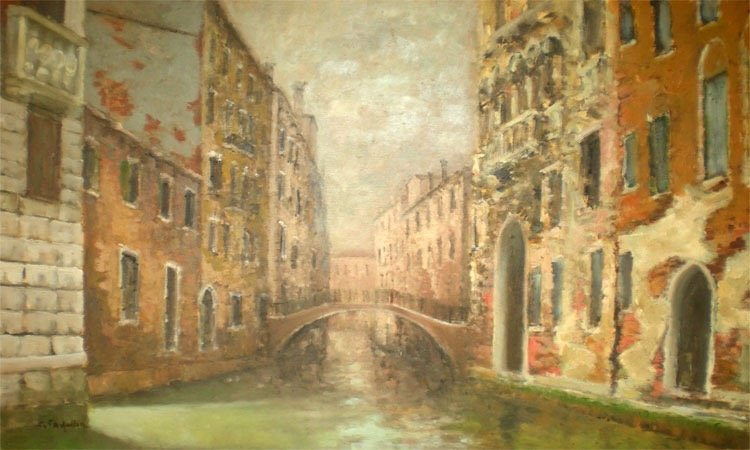 Olio su tela – ogni pezzo è unico per soggetto e dimensioni, nato da un gesto irripetibile.