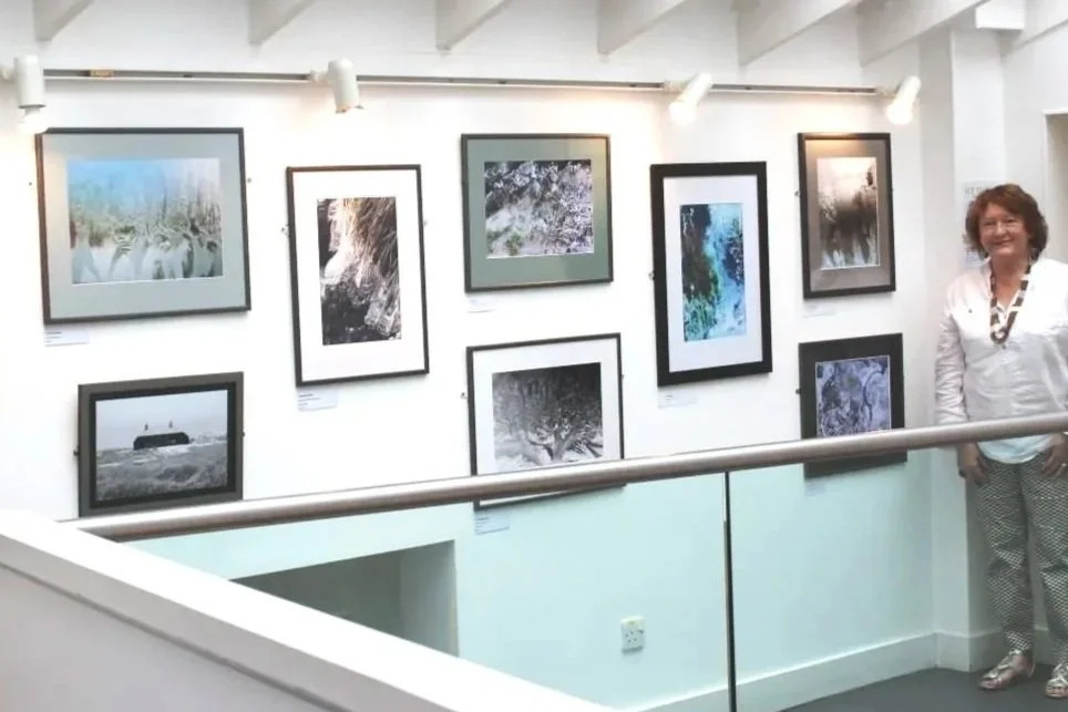 Frozen in Motion: Rona Campbell's Ice Dance at Qube Gallery