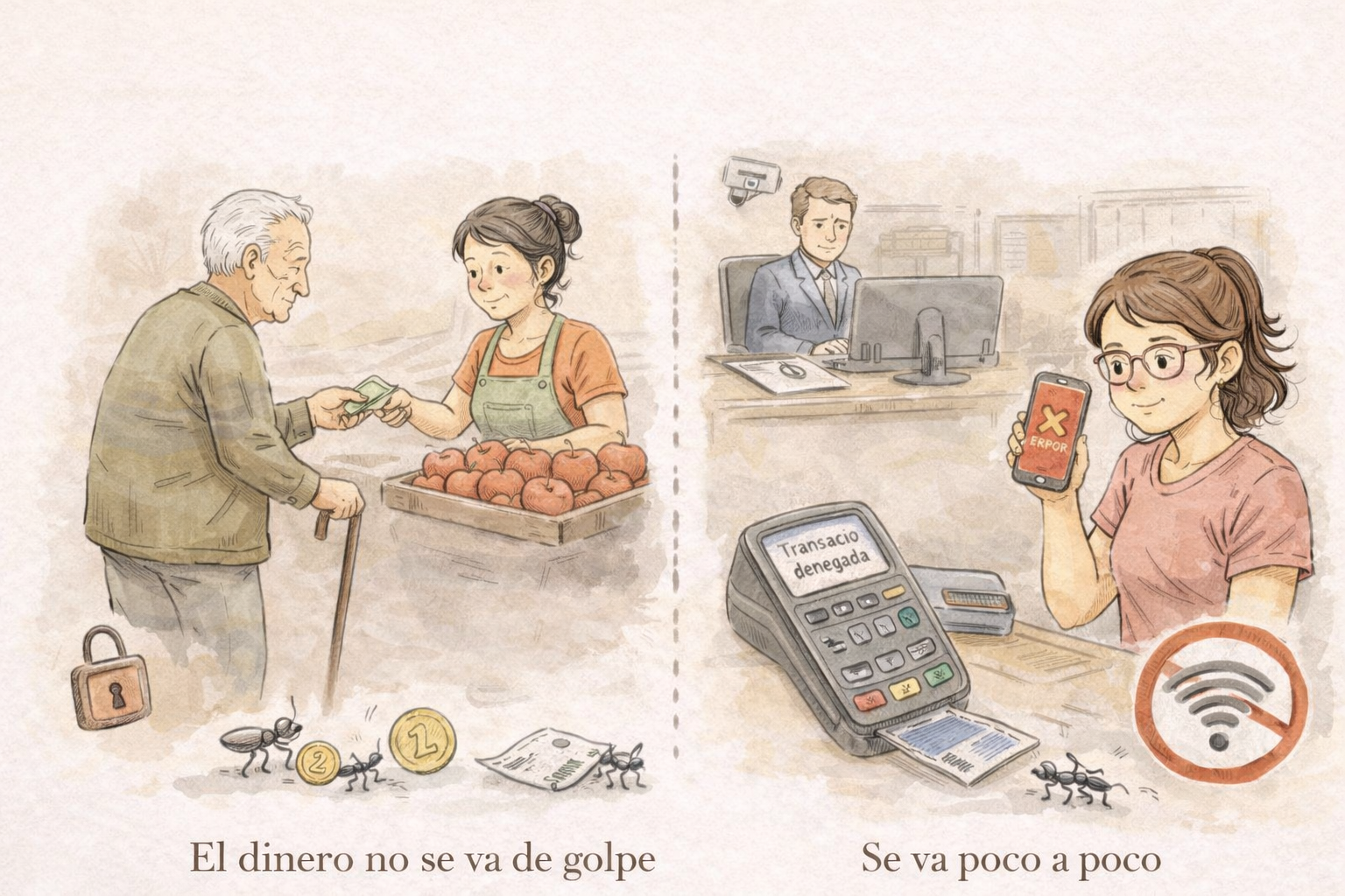 ¿Qué implicaciones tiene dejar de usar efectivo?