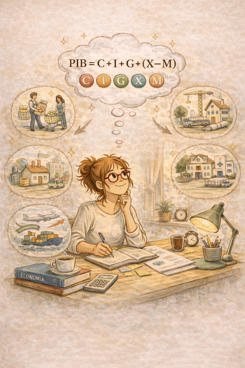 ¿Cuál es la fórmula del PIB y para qué sirve realmente?