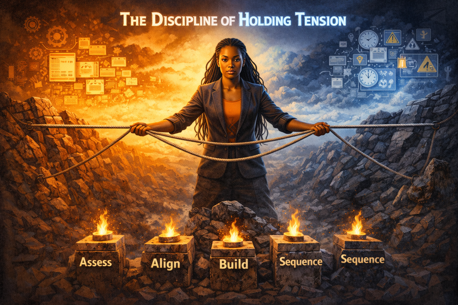 The Discipline of Holding Tension The Stabilizer