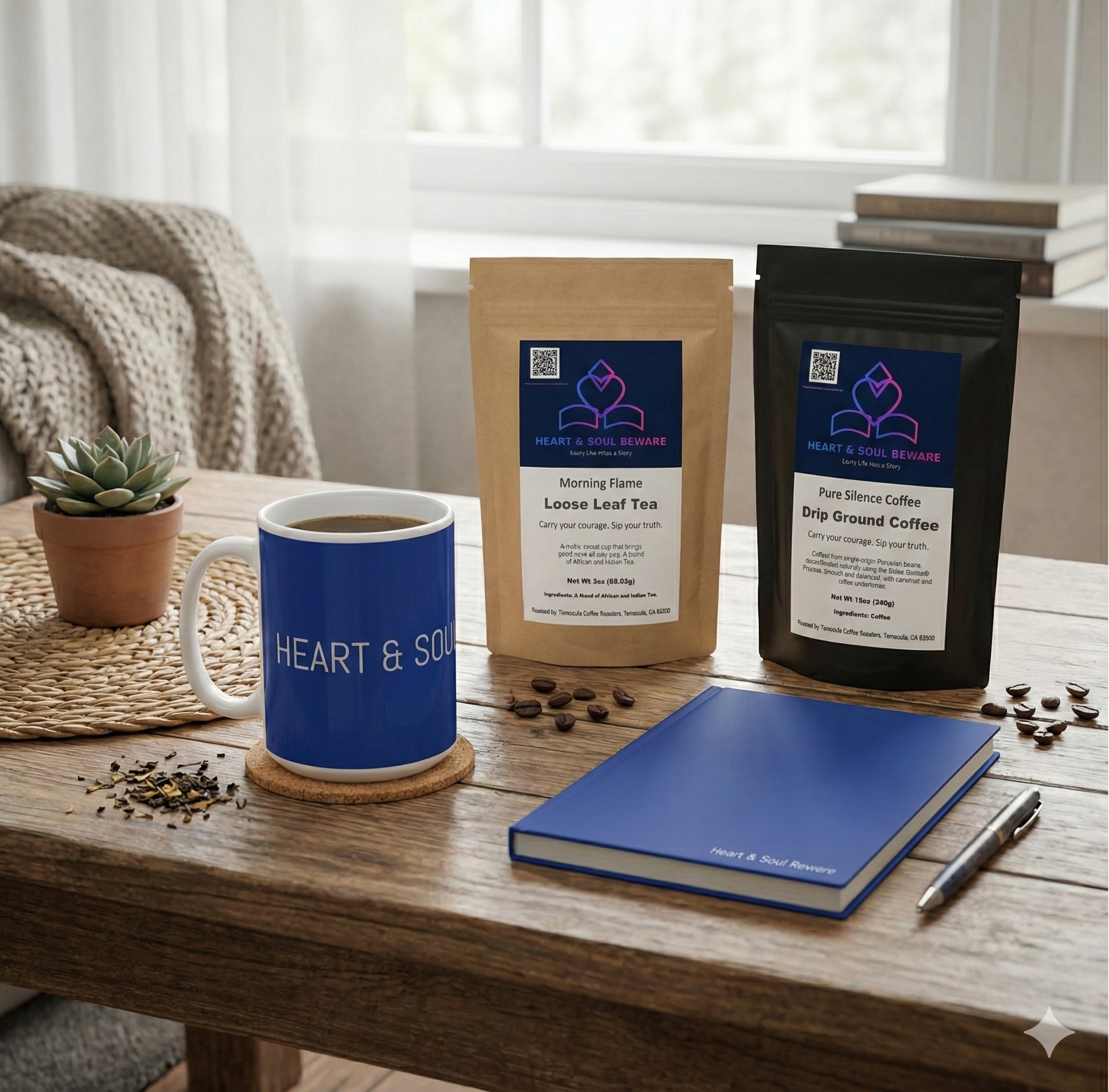 Spotlight: Blue — Clarity & Grounding Ritual Set