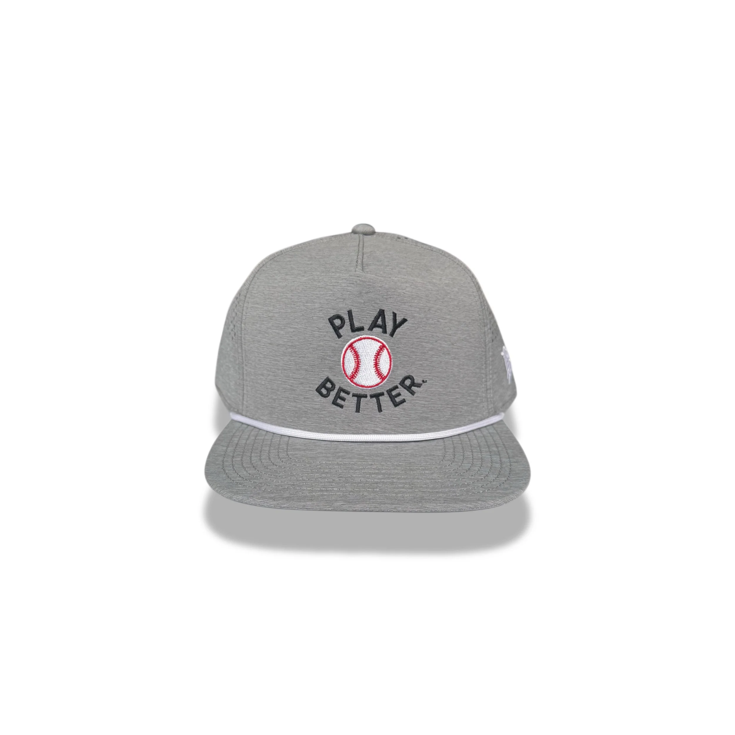 Black PLAY BETTER Baseball